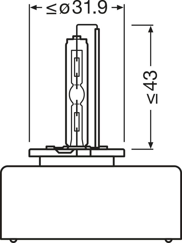 Lampadine LEDriving® HL EASY D5S 50W PK32D-7 6500K Bianca - 66540DWESY-2HB Marca: OSRAM