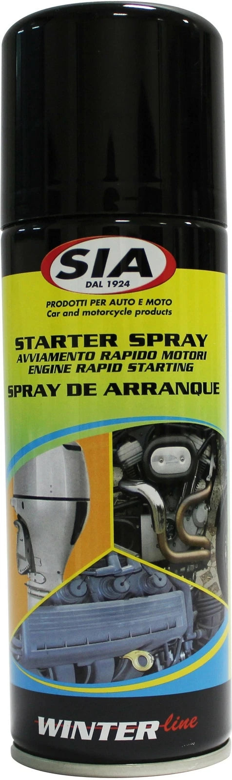 Starter Spray SIA 8506 – Avviamento Rapido Motori (Benzina & Diesel) 200 ml