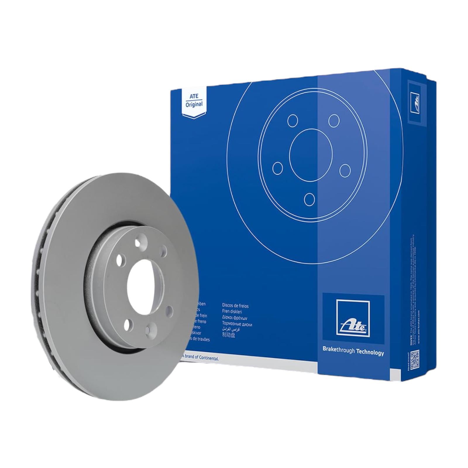 ATE x2 DISCO FRENO ANTERIORE - 425145(COPPIA)