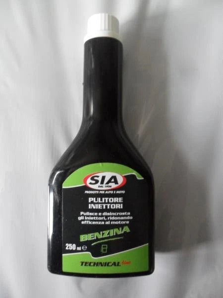 SIA ADDITIVO MOTORE BENZINA TRATTAMENTO PULITORE INIETTORI 250 ML